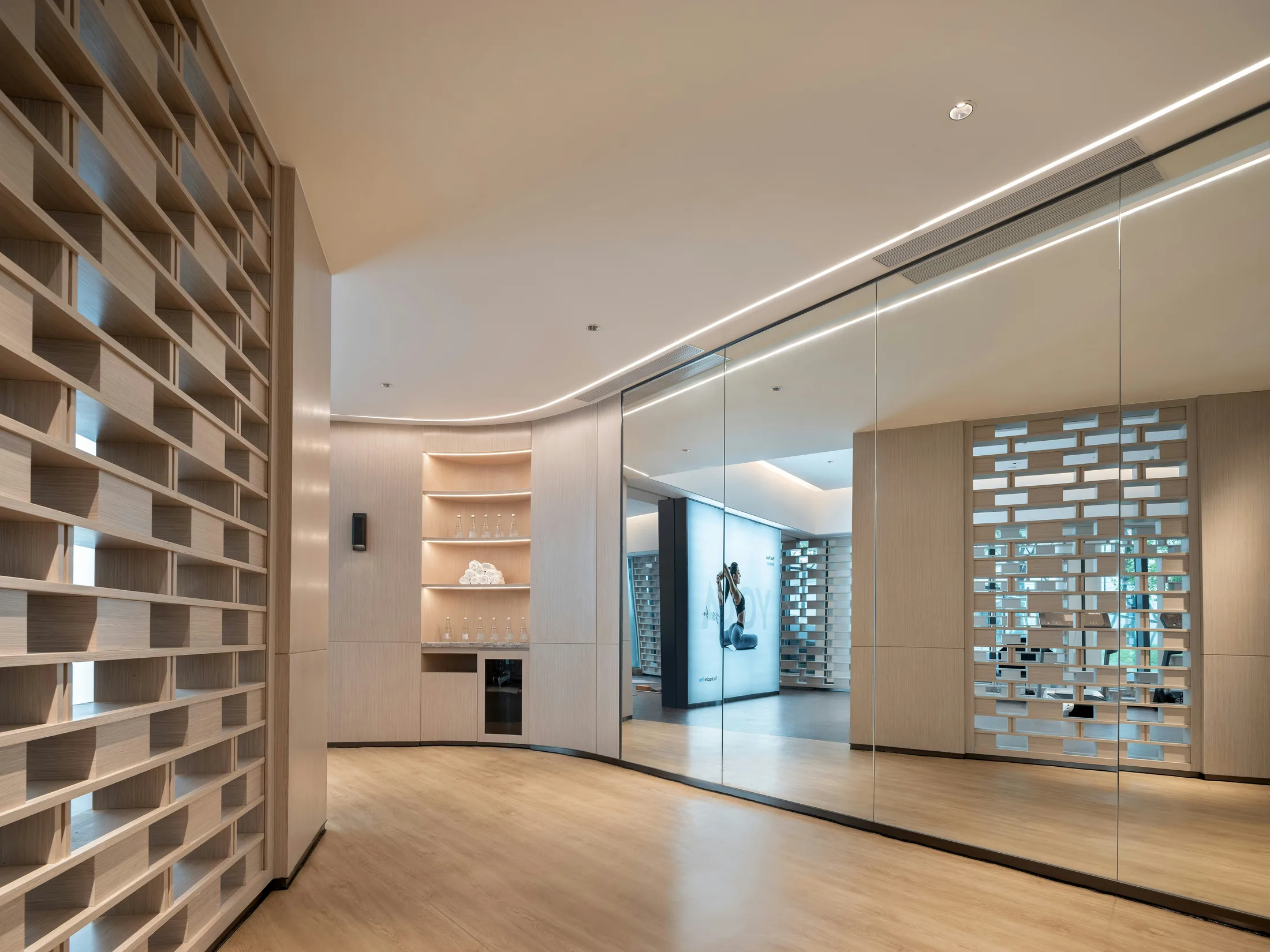 Modern architectural interior