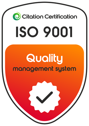 ISO 9001 Quality Management System — Citation Certification